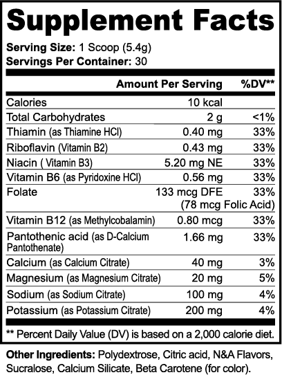 Hydration Powder:  Passion Fruit