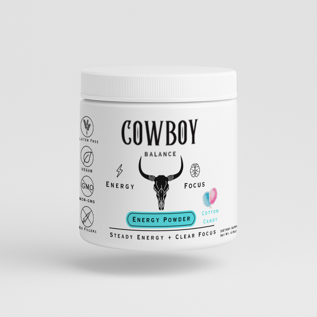 Energy Powder:  Cotton Candy