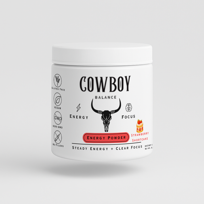 Energy Powder:  Strawberry Shortcake