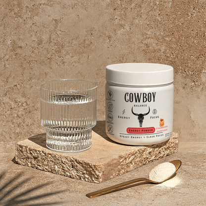 Energy Powder:  Strawberry Shortcake